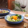 Selamica Ceramic Pasta Bowls Set 34 OZ, Large Salad Bowl