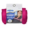Cloudz Cozy Compact Airplane Travel Blanket for Your Flight, Car,