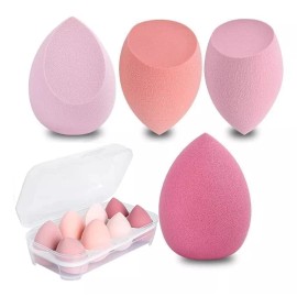 SISTEMAS Kit Esponja De Maquillaje Caja De 8 Piezas