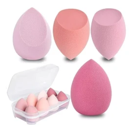 SISTEMAS Kit Esponja De Maquillaje Caja De 8 Piezas