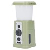 Camping Lamp Hand Cranked Solar Power Indicator LED IPX3 Waterproof