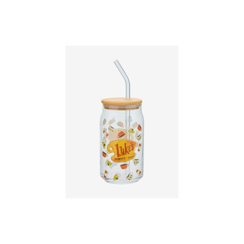 Hot Topic Gilmore Girls Luke's Diner Glass Cup Multi None