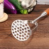 HEMOTON Manual Potato Masher Heavy Duty Stainless Steel Potato Crusher