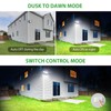 iMaihom 100W Dusk to Dawn Outdoor Lighting with Remote Control,