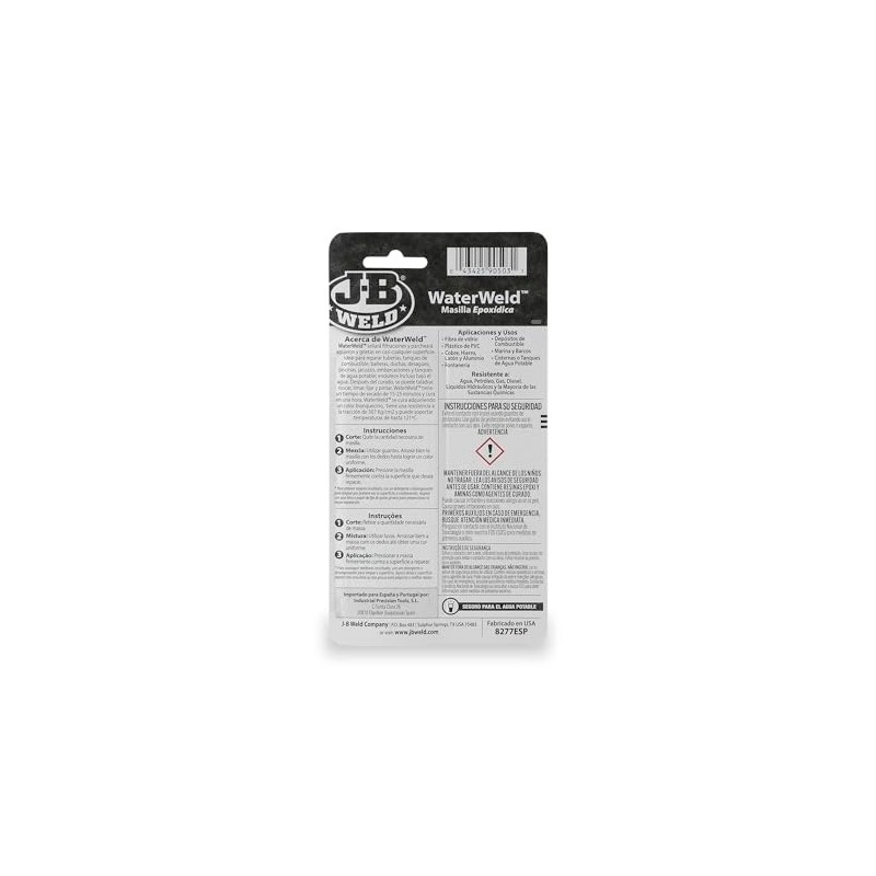 J-B Weld Masilla Prueba Agua 8277SPA 57gr
