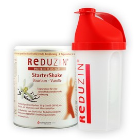 Reduzin Diet Shake - BCM Bourbon Vanilla (Starting Box) Including 500 ml Shaker - for 2 Start Days