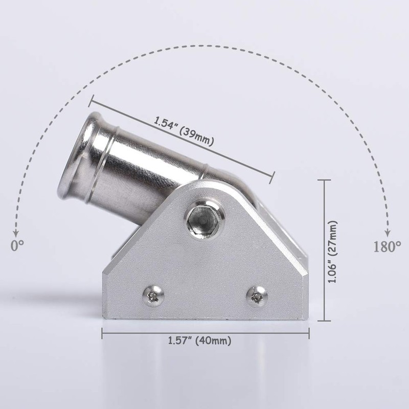 EASYANT Mini cañón de metal de escritorio de acero inoxidable,
