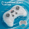 Qusases Waterproof Remote Control Electric Shark Water Toy with Spray,