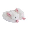 Doudou et Compagnie DC1308 Pink Lapin Bonbon Botties with Rattle