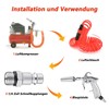 Compressed Air Gun for Quick Drying and Blowing Out -