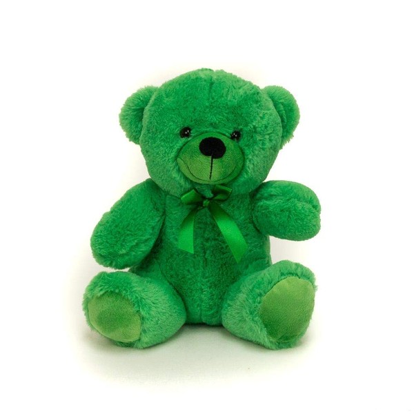 Grandma Smiley's Plush Best Friends 9" Super Color Teddy Bears (Green)