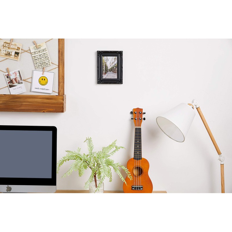 Kiera Grace Georgia Photo Frame - 4" x 6", Black