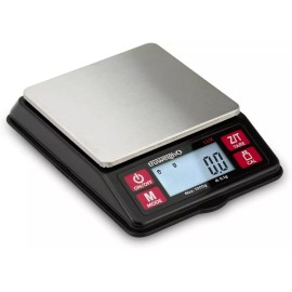 Truweigh LUX Digital Mini Scale (1000g x 0.1g, Black/Red) - Digital Kitchen...