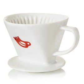 Lardera Japan Porcelain Ceramic Coffee Dripper for Superior Pour Over Cup