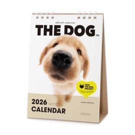 THE DOG Desktop Calendar 2026 [Golden Retriever]