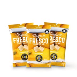 Veloforte Fresco Natural Energy Chews - Lemon & Cool Mint Flavour, Fast Releasing Energy, 100% Delicious, Natural, Vegan & Gluten Free (3 Pack)