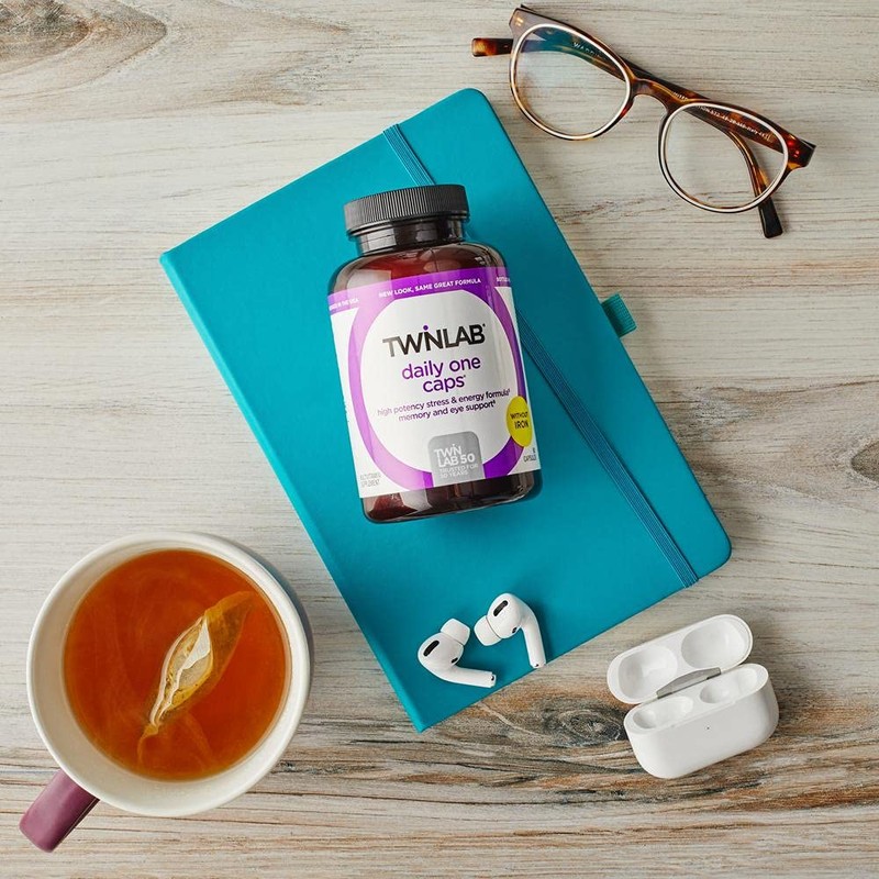 Twinlab Daily One without Iron and with Florglo, 60 Count