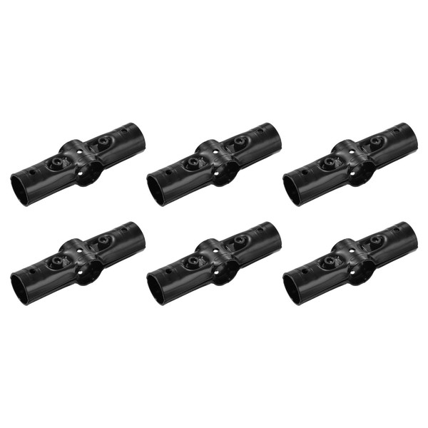 uxcell 6 Sets End Rail Clamps, 1-1/8 Inch Pipe Clamp