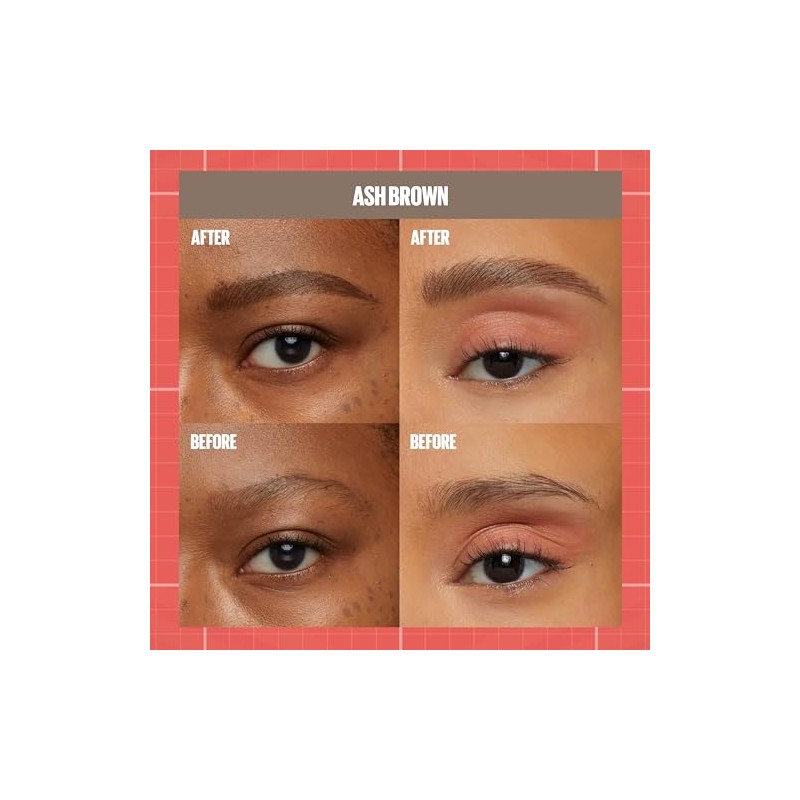 Maybelline Build-A-Brow 2-in-1 Brow Pen and Sealing Eyebrow Gel, Eyebrow
