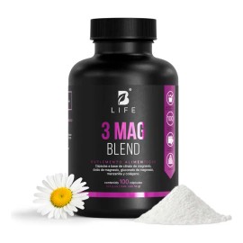 Mezcla De Magnesios 100 Cáps Citrato Oxido Gluconato B Life