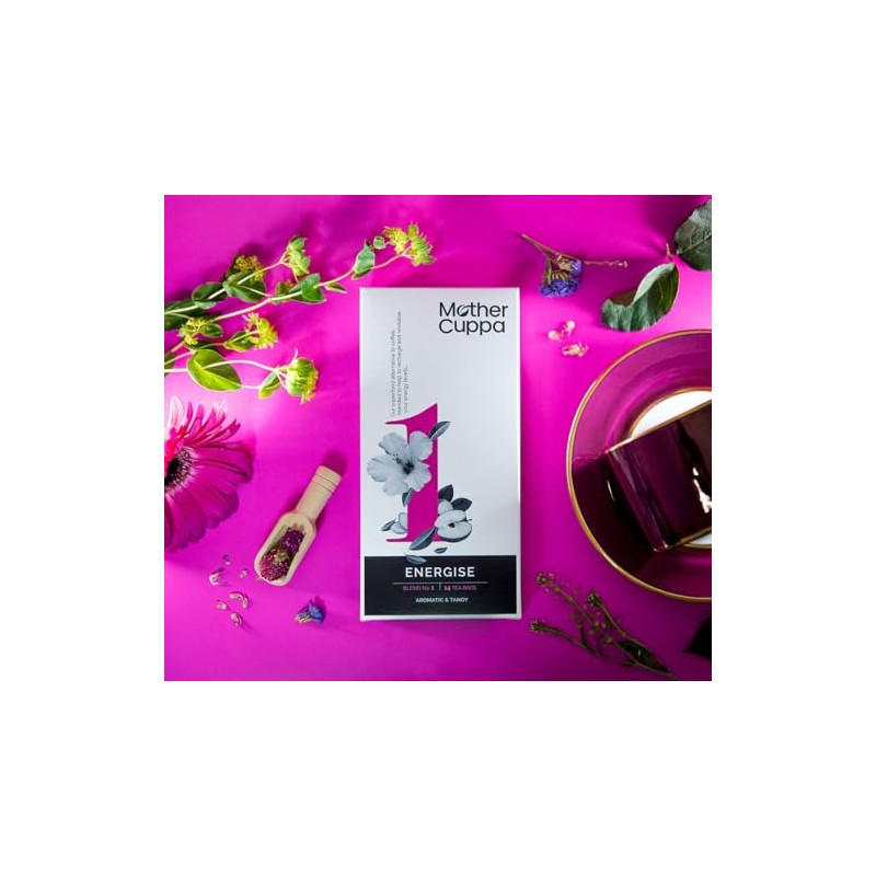Mother Cuppa Energising Herbal Tea for Women Blend 1, 14
