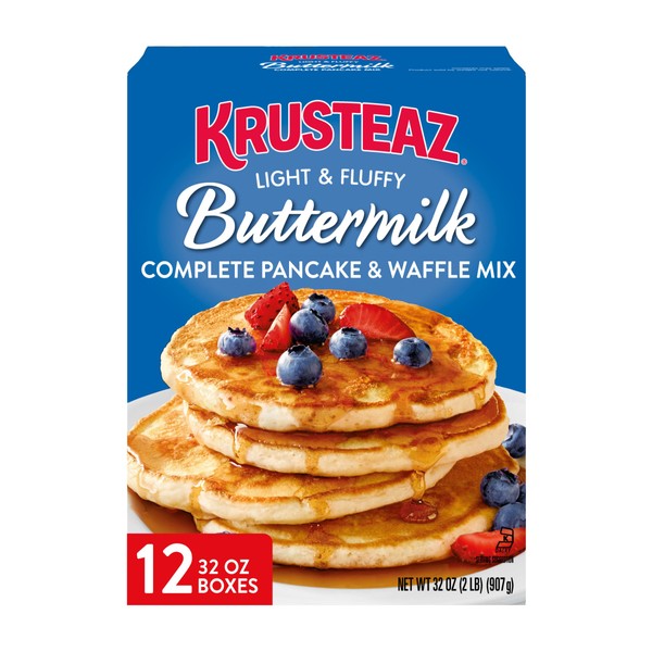 Krusteaz Light Fluffy Pancake Mix No Artificial Flavors Colors or