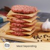 Hamburger Patty Paper Squares 5"x5", 300Pcs Parchment Paper Sheets |