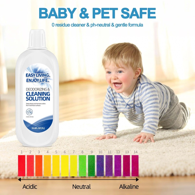 homeazy 2L Hard Floor Cleaning Solution for Tineco iFLOOR Series