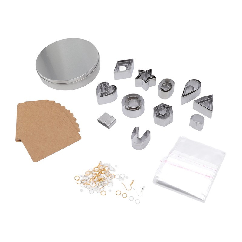 127pcs Polymer Clay Cutters Set Stainless Steel DIY Handcraft Polymer