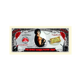American Art Classics Rocky Horror Picture Show Million Dollar Bill in Collector Grade Currency Holder