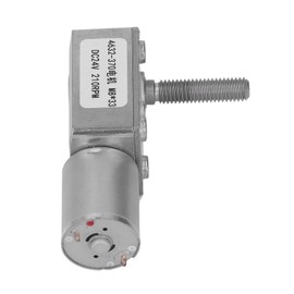 Turbo Worm Geared Motor High Torsion Micro Gearbox DC24V M8x33mm Electrical Tools 210RPM