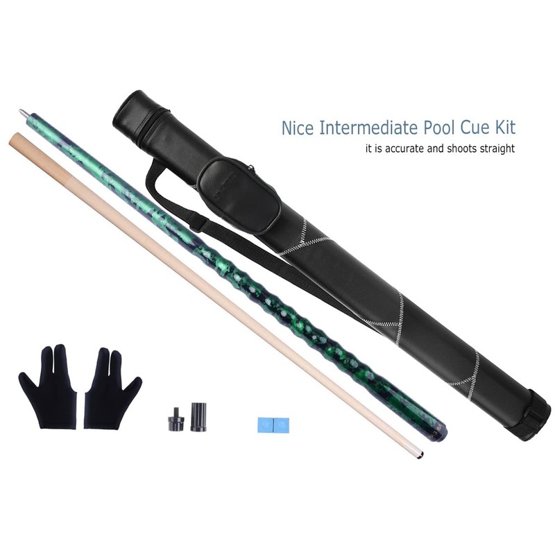 AB Earth Ergonomic Design 13mm Tip 58" Maple Pool Cue