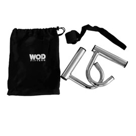 WODFitters Home Gym Handles - Portable Home Gym Workout Equipment for Resistance Bands - Full Body Workout Kit for Home and Travel - KX10 Handle Set (No Bands)