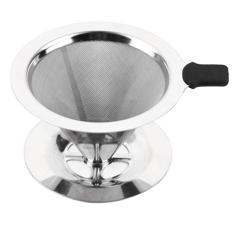 SOULONG Stainless Steel Coffee Dripper Pour Over Coffee Filter Cup