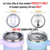 Zukro Replacement Lid for 20 oz and 24 oz Tumbler