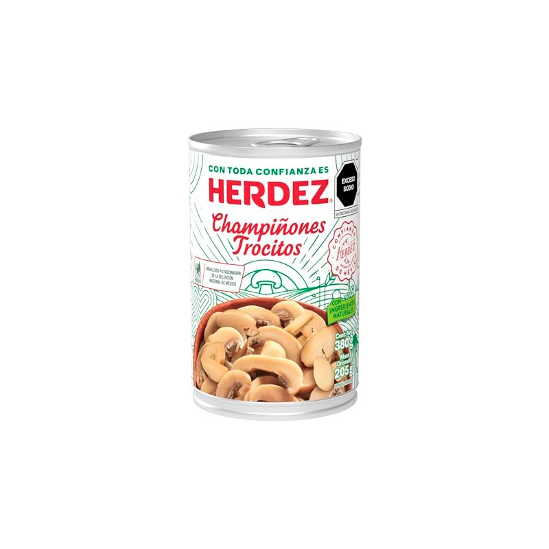 Herdez Champiñones en Trozos 380 g