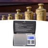 Mini Jewelry Scale High Accuracy Lightweight Portable Smart Electronic Digital