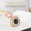 uscce Dual Extra Loud Alarm Clock with Bed Shaker -
