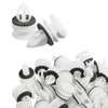 50PCS Car Trim Clips Plastic Fasteners: Universal Auto Panel Retainer