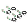 5Pcs Approach Sensor Inductive Proximity Switch NPN NO DC6‑36V 15mm
