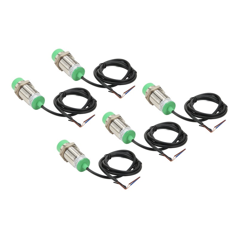 5Pcs Approach Sensor Inductive Proximity Switch NPN NO DC6‑36V 15mm