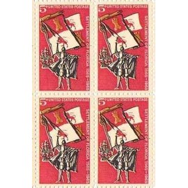 1965 Settlement of Florida Block of 4 5c Postage, Sc#1271, MNH, OG