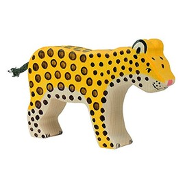 Holztiger Leopard Toy Figure
