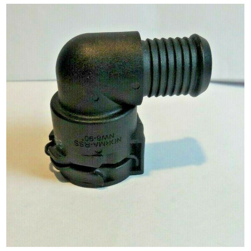 NORMA RSS Nw8 PA66-GF30 90 Degree Connector Quick Connect