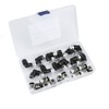 Hamineler 24 PCS Pneumatic Straight Plastic Connectors, 1/8inch NPT Thread