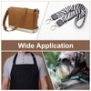 sourcing map 8Pcs 3/4" Metal Slider Buckles, Flat Tri-Glide Button