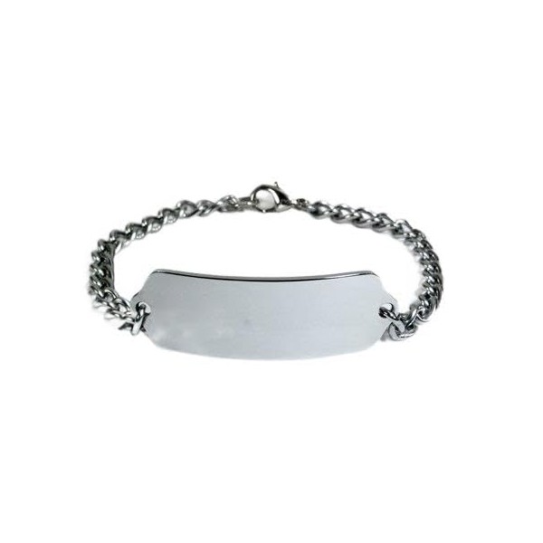 Insect STINGS Allergy Medical ID Alert Bracelet with Embossed Emblem