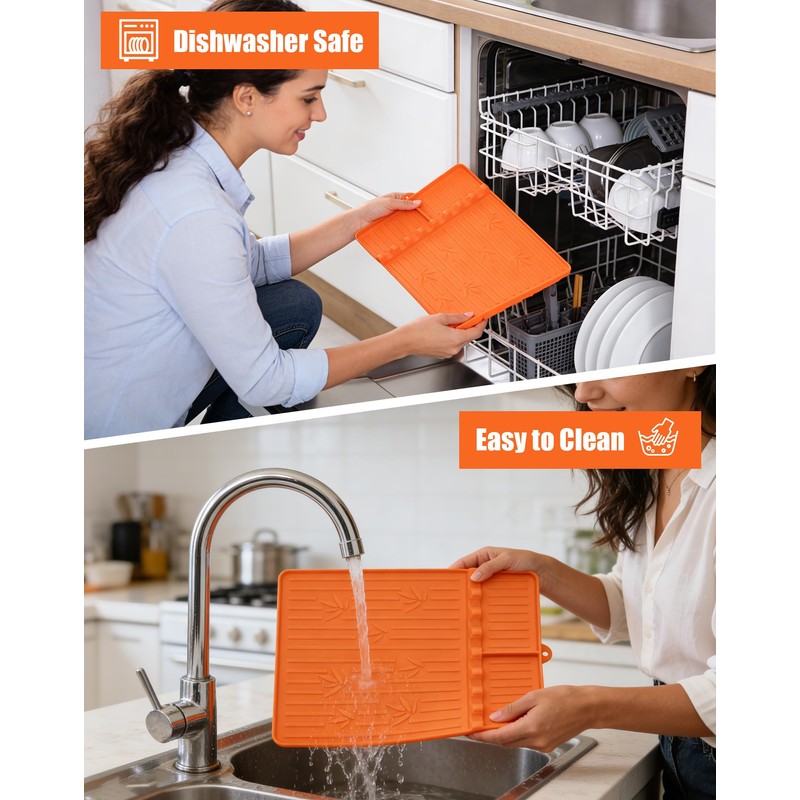 Silicone Grill Mat for Blackstone Griddle, Heat Resistant Griddle Tools