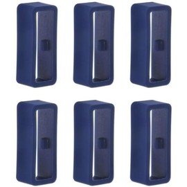 Ersatz-Uhrenarmband für Garmin Fenix7 Loop-Armband, Blau, 6 Stück, 16 mm, 18 mm, 20 mm, 22 mm, 24 mm, 26 mm, Ersatz-Uhrenarmband für Garmin Fenix7 Loop-Armbandhalter, Smartwatch-Halter, Sicherungsring