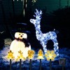 TSLBW Solar Garden Lights 5 Pack Christmas Pathway Lights Outdoor